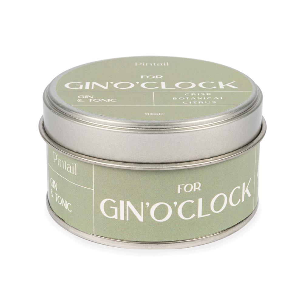 Pintail Candles Gin O'Clock Tin Candle Extra Image 1